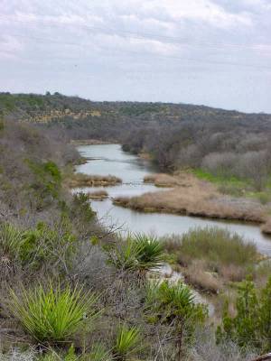 Lake Ivie Behind Dam