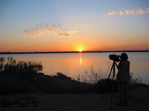 Sunset at Lake Kirby